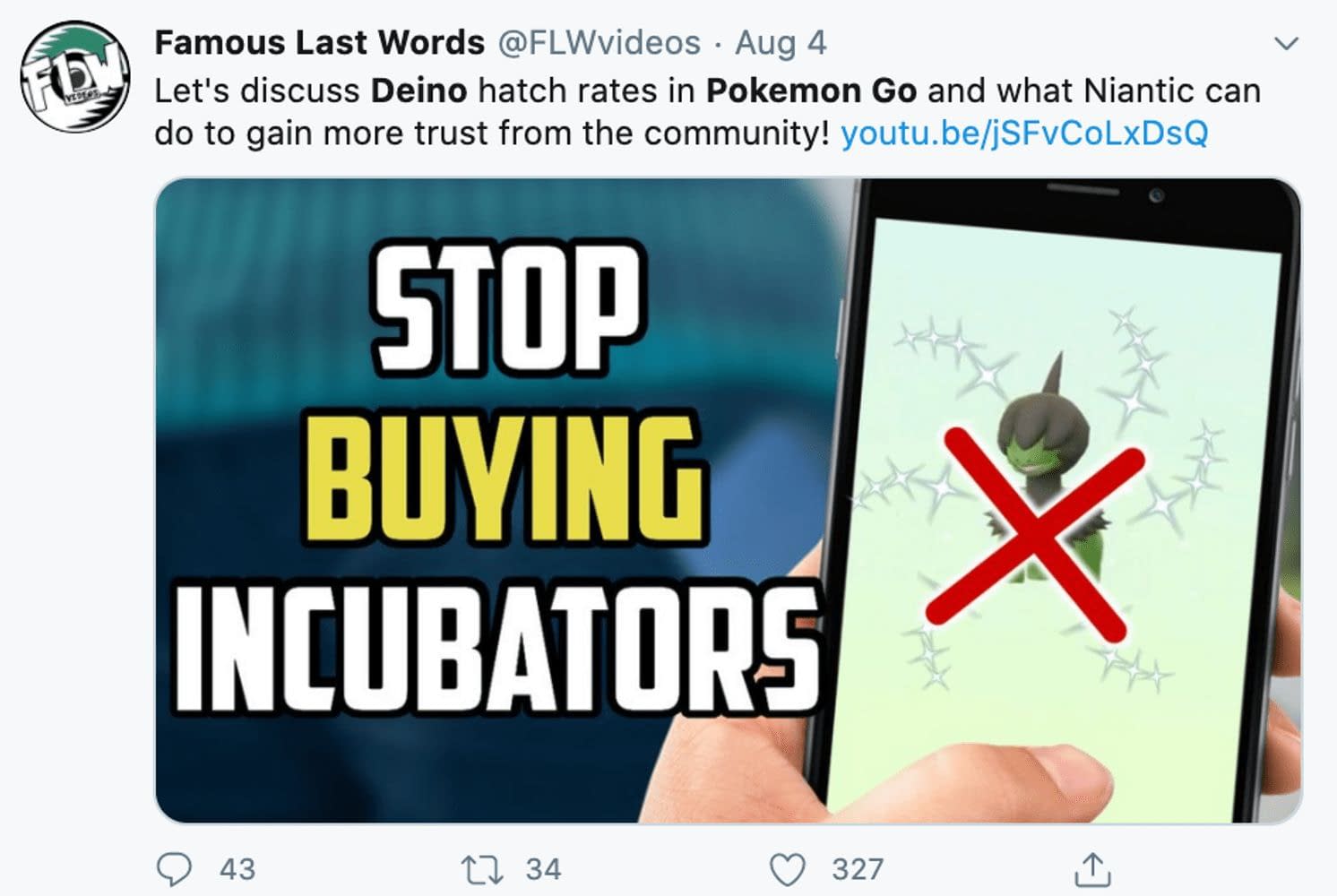 10x Deino Pokemon Trade GO Pokémon Not Shiny Lucky Chance Hydreigon Gen5  Unova