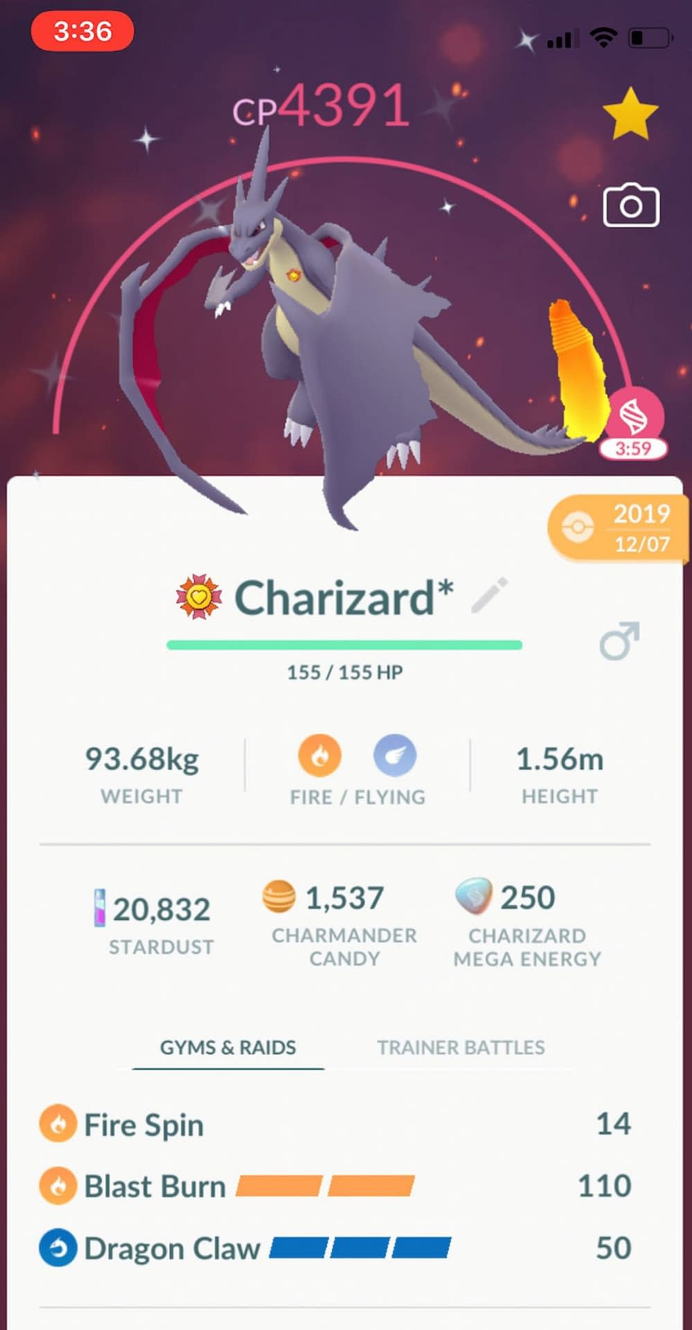 Charizard PvP Spotlight: Ultra League