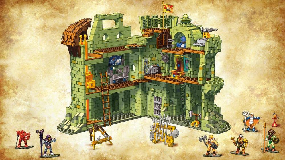 We Revisit MOTU Mega Contrux Castle Grayskull from Mattel