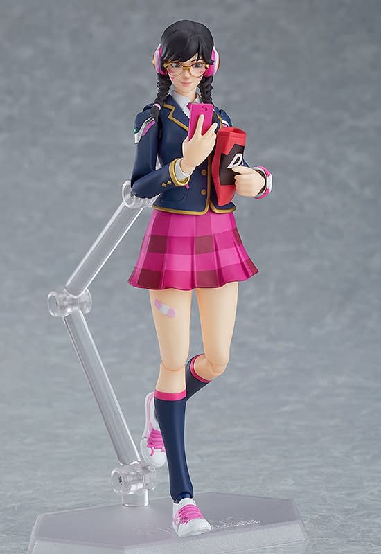 Overwatch D.Va Academy Skin Becomes New figma from Good Smile