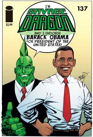 Savage Dragon #253 Endorses Joe Biden and Kamala Harris