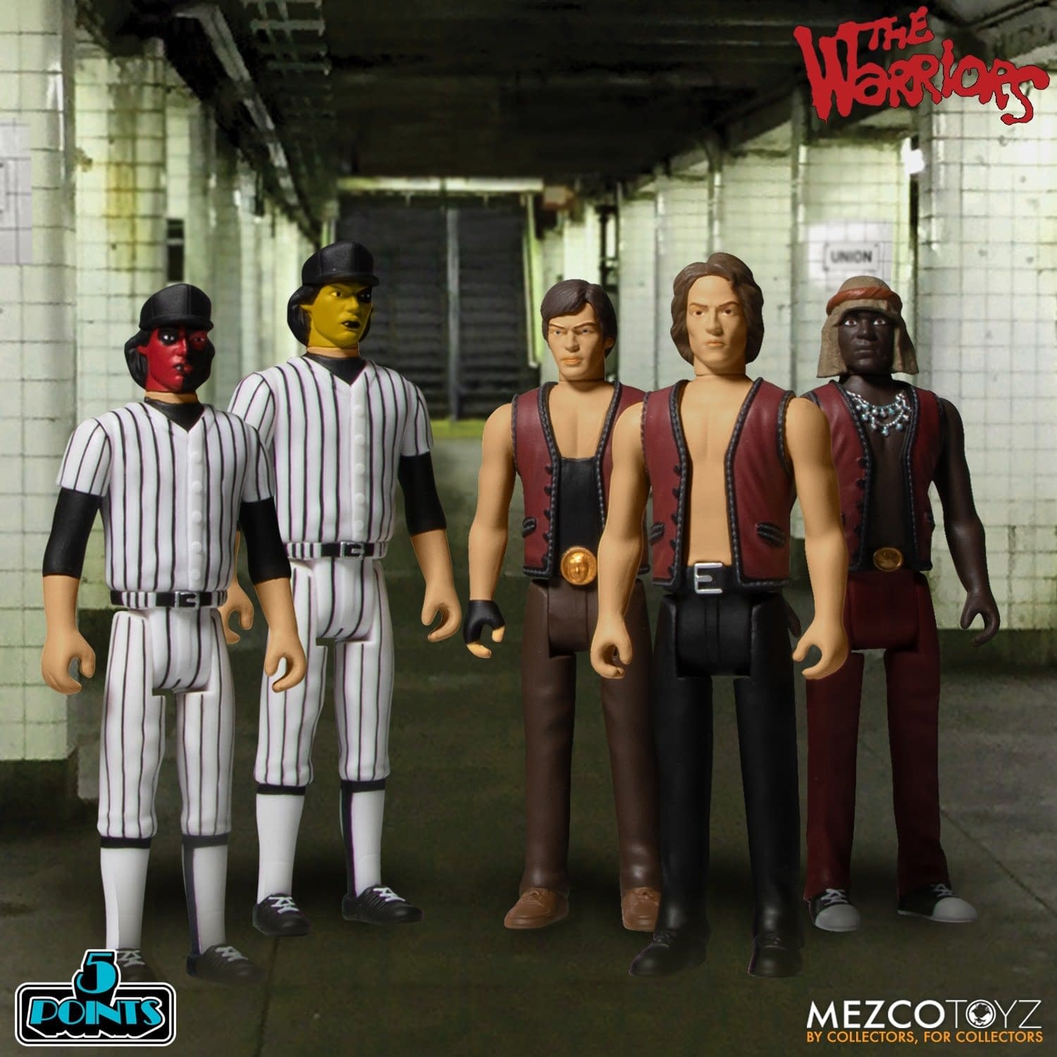 The Warriors Are Back With 5 Point Figures from Mezco Toyz