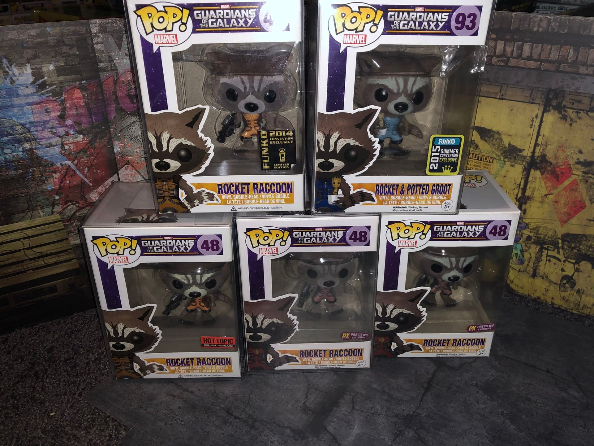 Rocket raccoon hot sale px exclusive