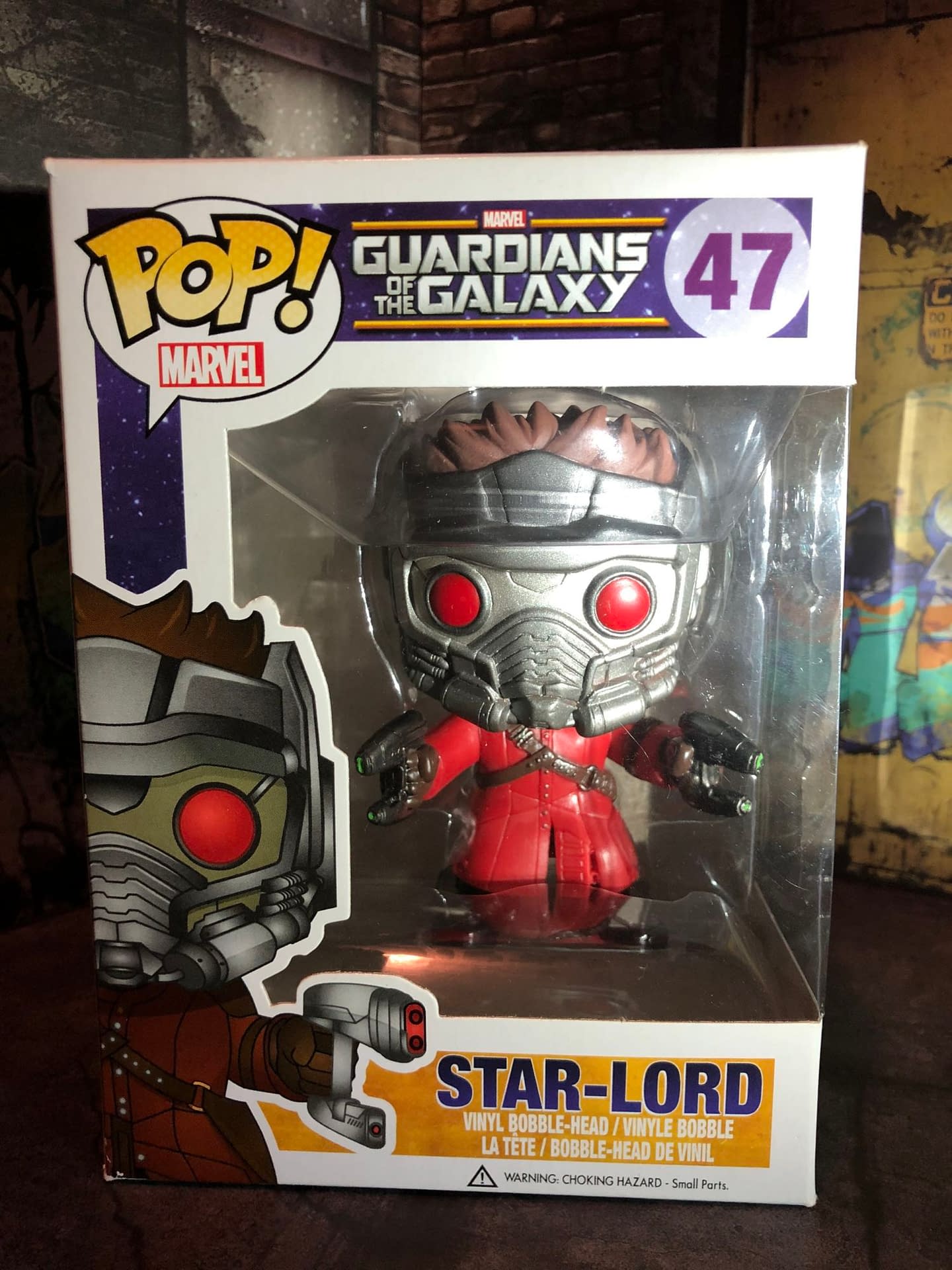 Funko POP! Vinyls Unmasked Star-Lord Review & Photos - Marvel Toy News