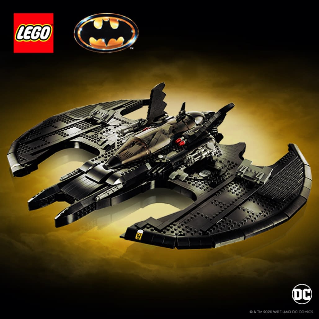 LEGO unveils a 2,363-piece Batman 1989 Batwing