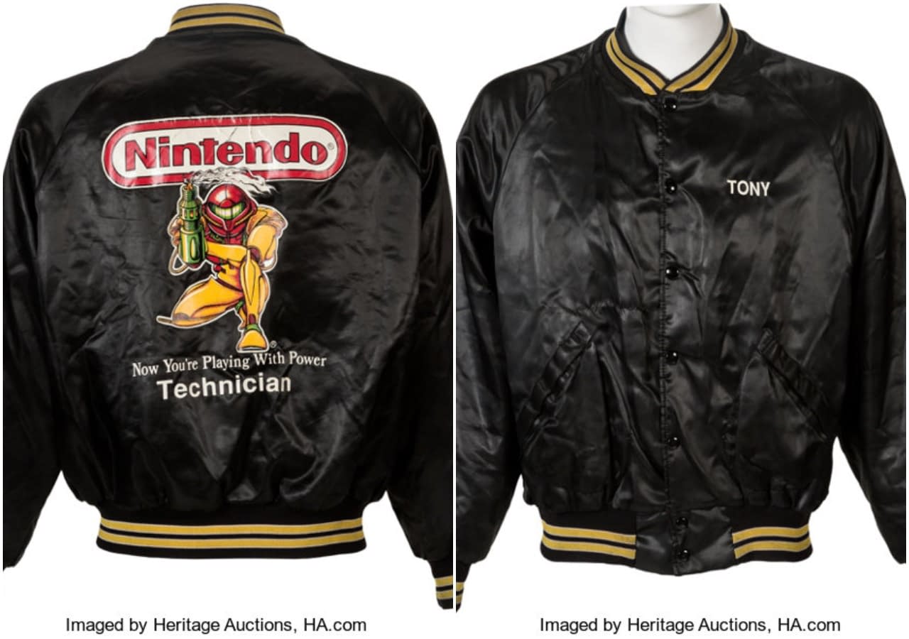 Nintendo Employee Metroid Jacket Up For Auction At Heritage