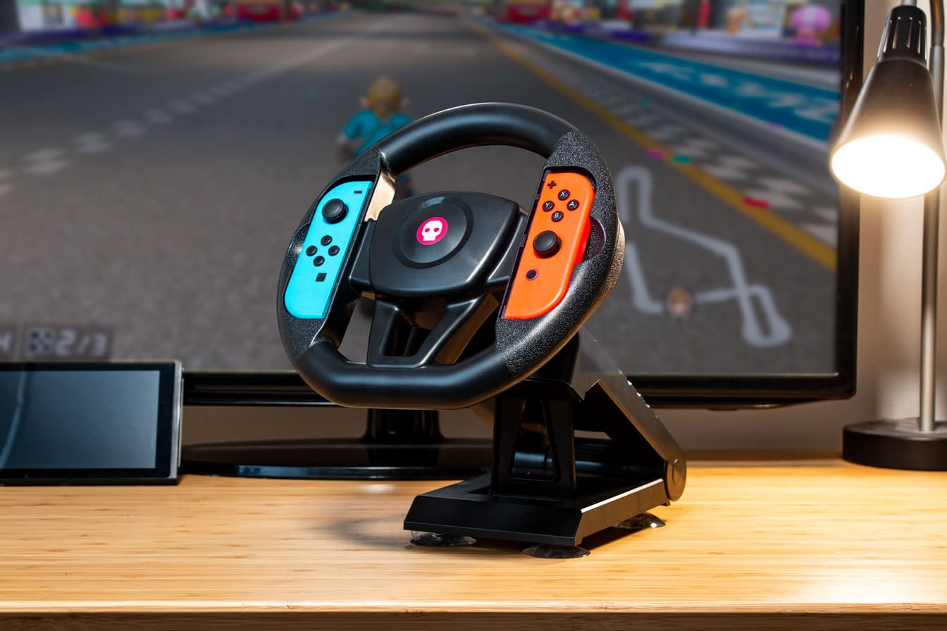 Numskull Reveals Its New Nintendo Switch Steering Wheel