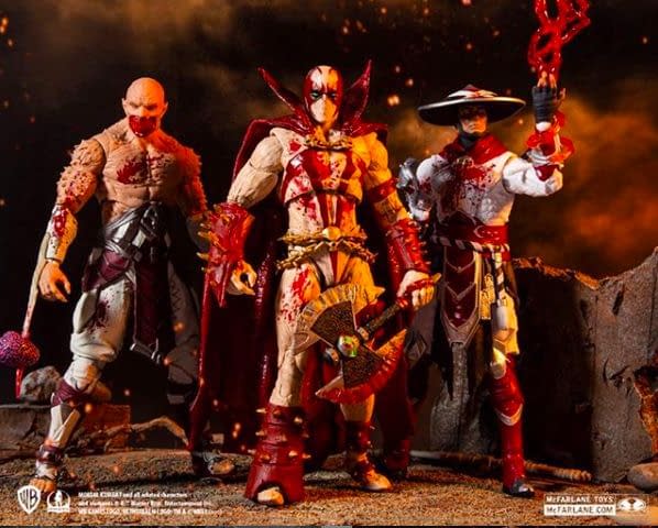 Mortal Kombat McFarlane Toys Figures Get Bloody Varaint
