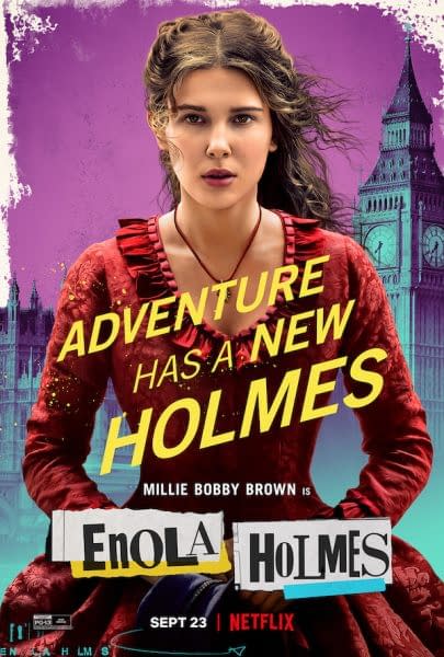 Enola Homes Character Posters Debuts Ahead Of Next Week's Debut