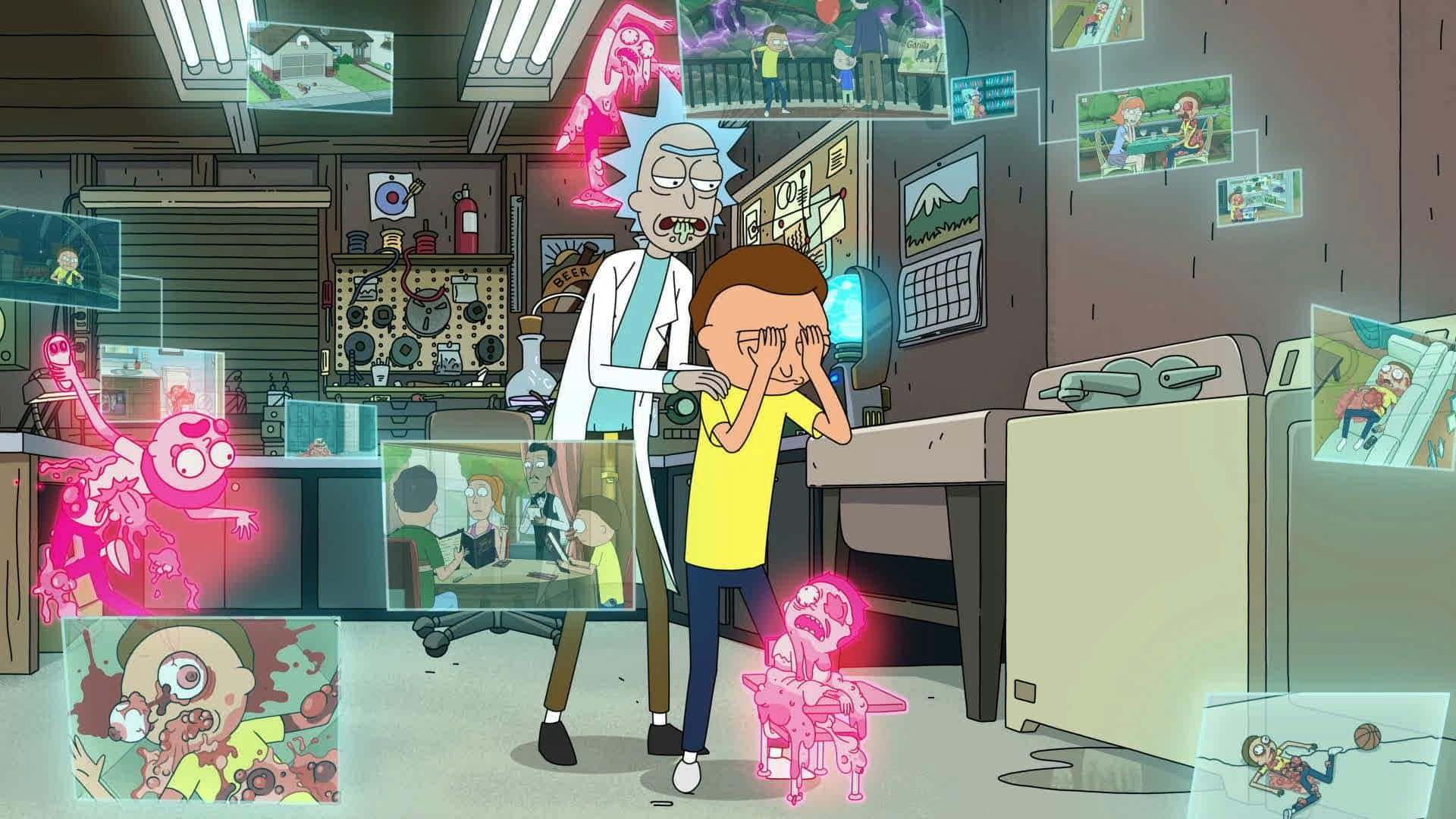Rick And Morty Wallpaper Explore more American, Animated, Cartoon  Network's, Dan Harmon, Fiction Sitcom wa…