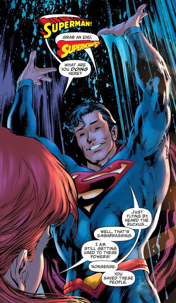 Superman Remembers Lana Lang Was Superwoman, Not That Lois Lane Died