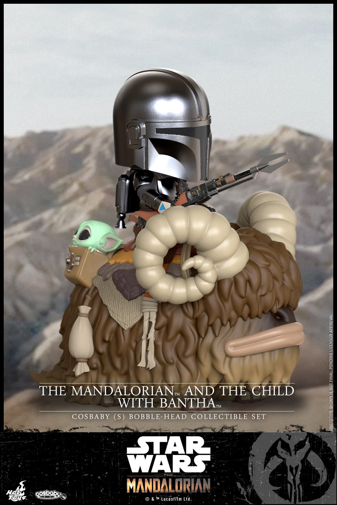 The Mandalorian Gets Adorable as Hot Toys Announces New Cosbaby