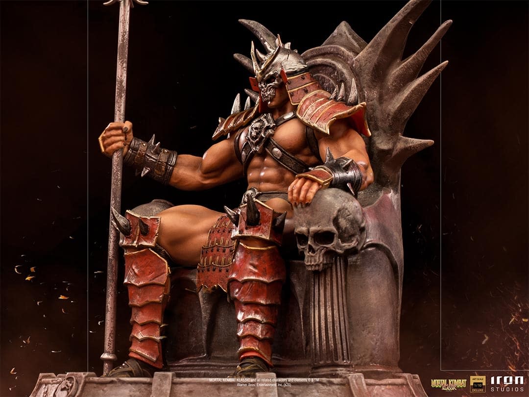 Shao Kahn helmet from Mortal Kombat 11 - Greatest Conqueror