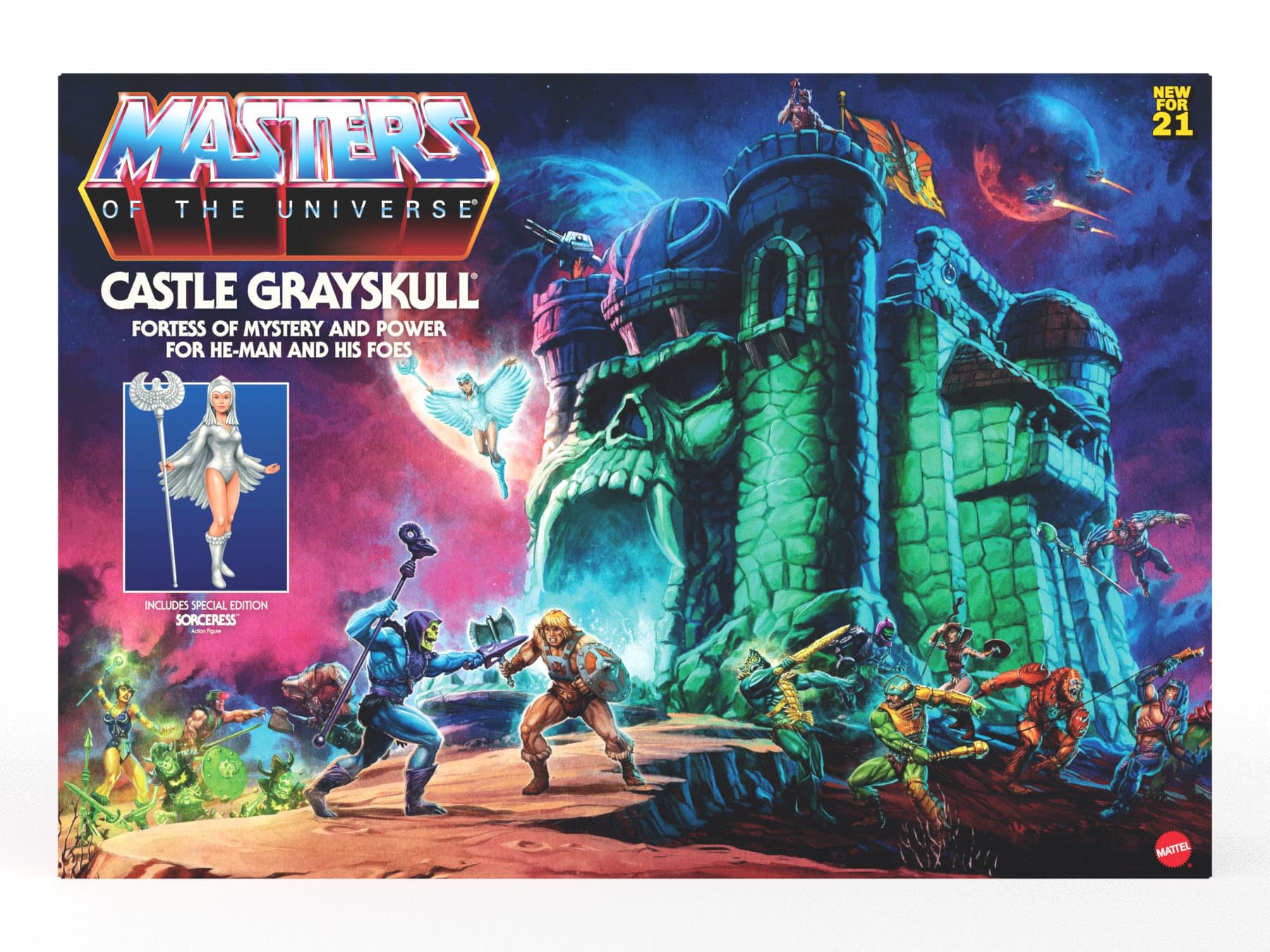 Masters Of The Universe Castle Grayskull Play Set Returns From Mattel