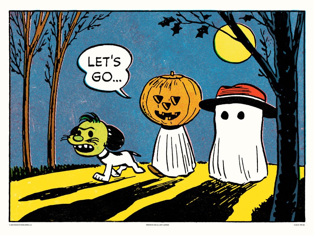 Mondo Celebrates Halloween With Two Peanuts Prints Available Tomorrow