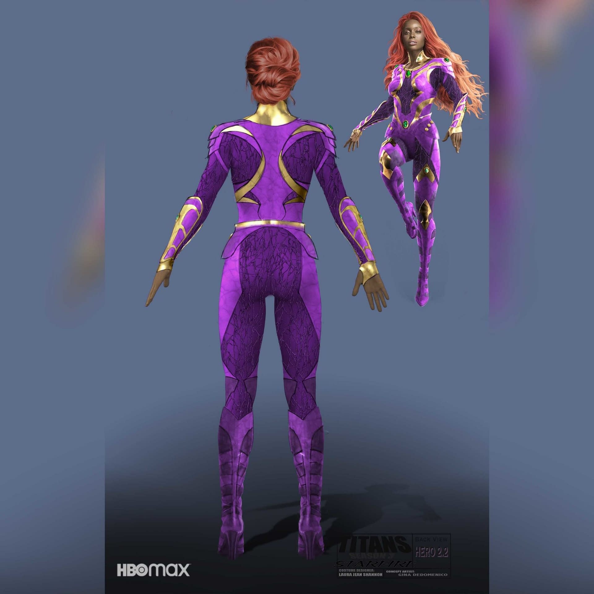 Titans Season 3 Enough Teases Check Out Anna Diops Starfire Look 4582