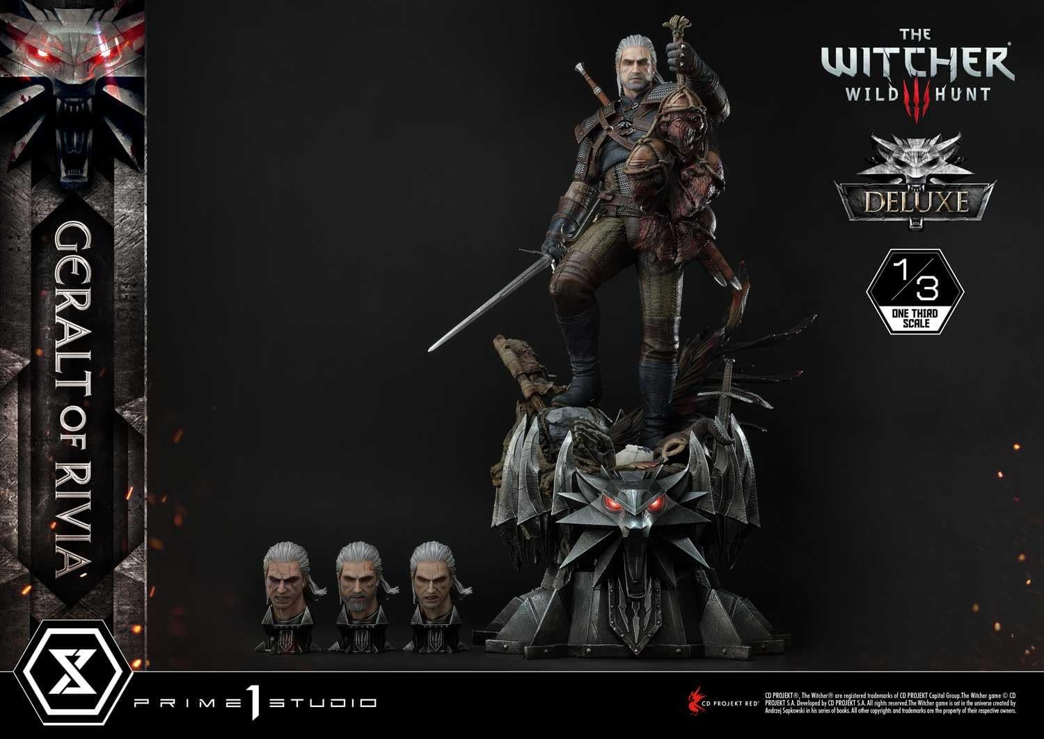 Museum Masterline The Witcher 3: Wild Hunt Geralt of Rivia Battle