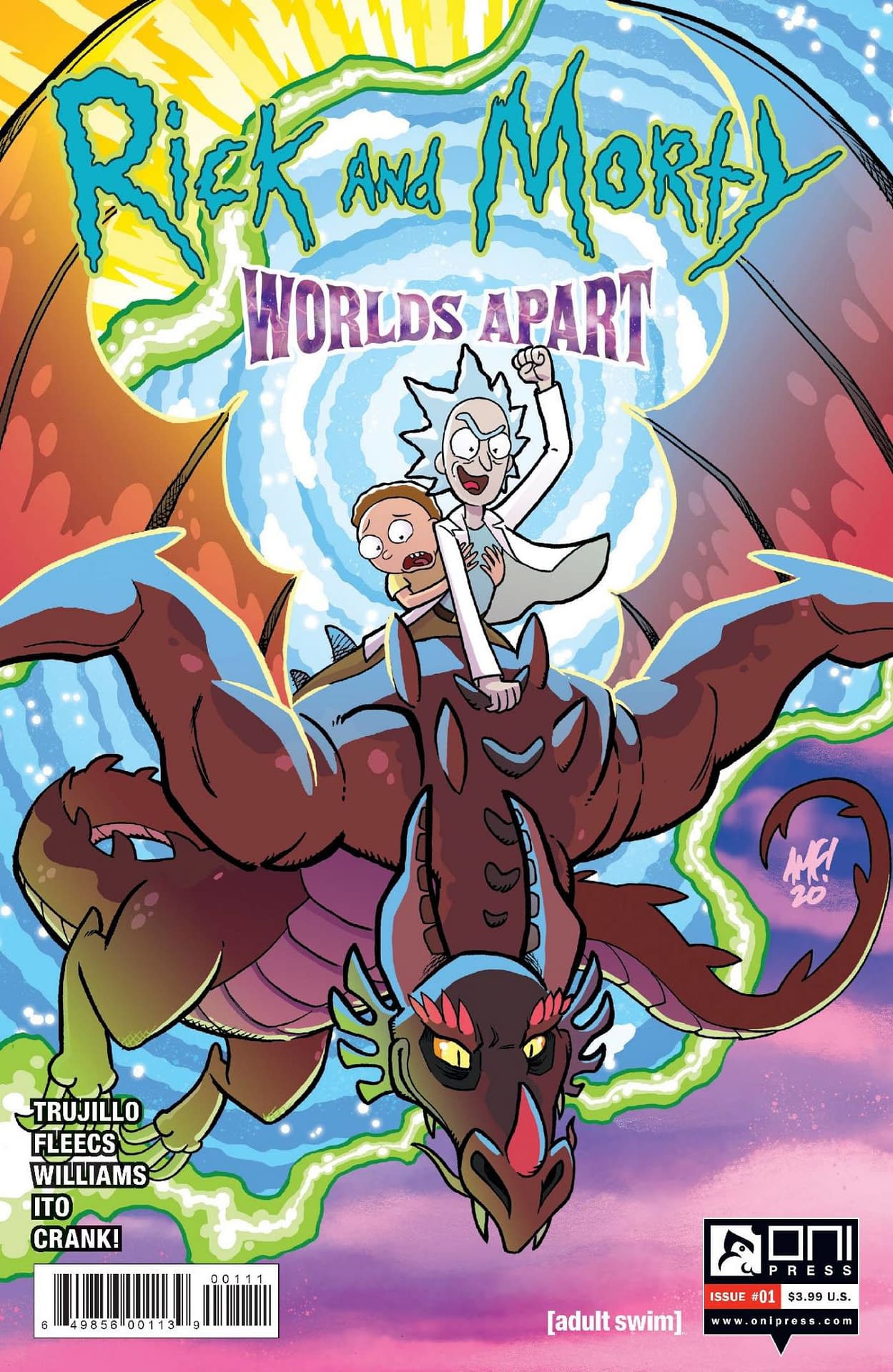 New Rick And Morty #1 Comic in Oni Press February 2021 Solicits