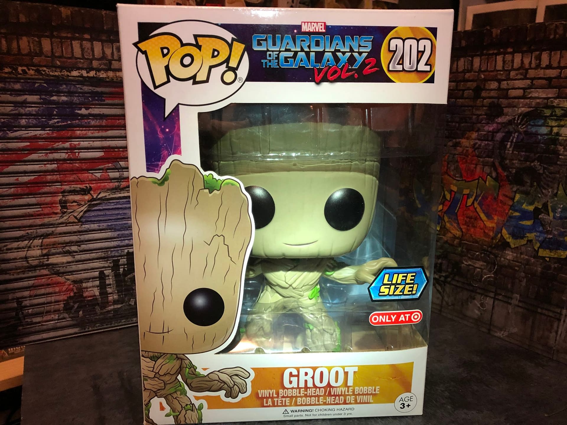 202 - Groot - Guardians of the Galaxy Vol.2 Funko Pop! – Figure