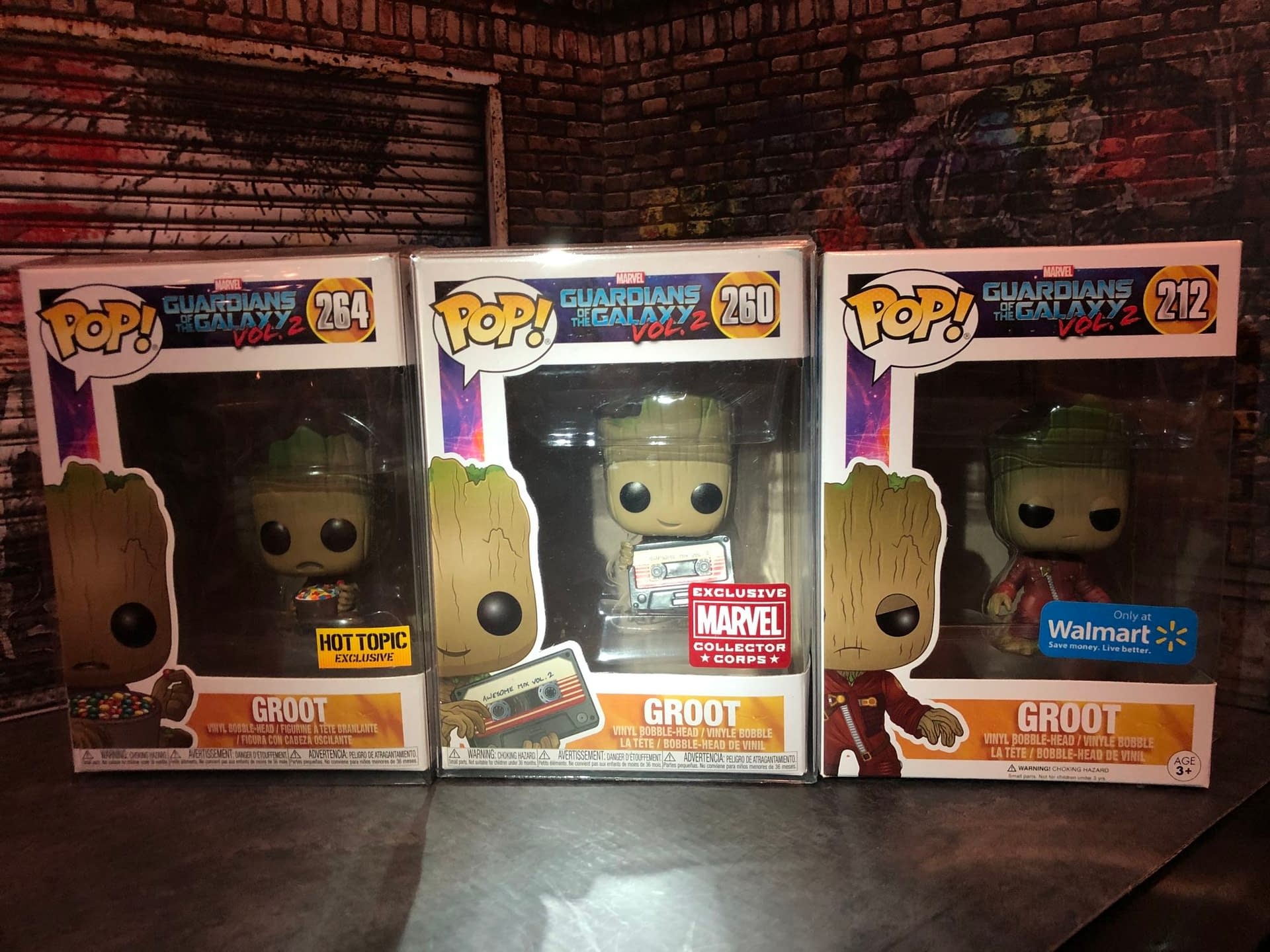 202 - Groot - Guardians of the Galaxy Vol.2 Funko Pop! – Figure