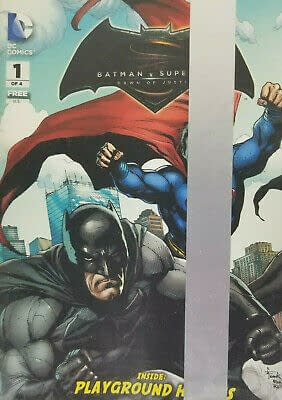 General Mills Presents Batman V Superman Dawn of Justice #1 Playground Heroes Sealed