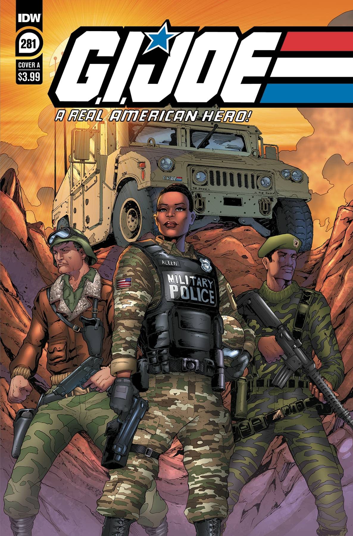 IDW Full Solicitations For March 2021 With Godzilla, Disney & GI Joe GI JOE A REAL AMERICAN HERO #281 CVR A ANDREW GRIFFITH