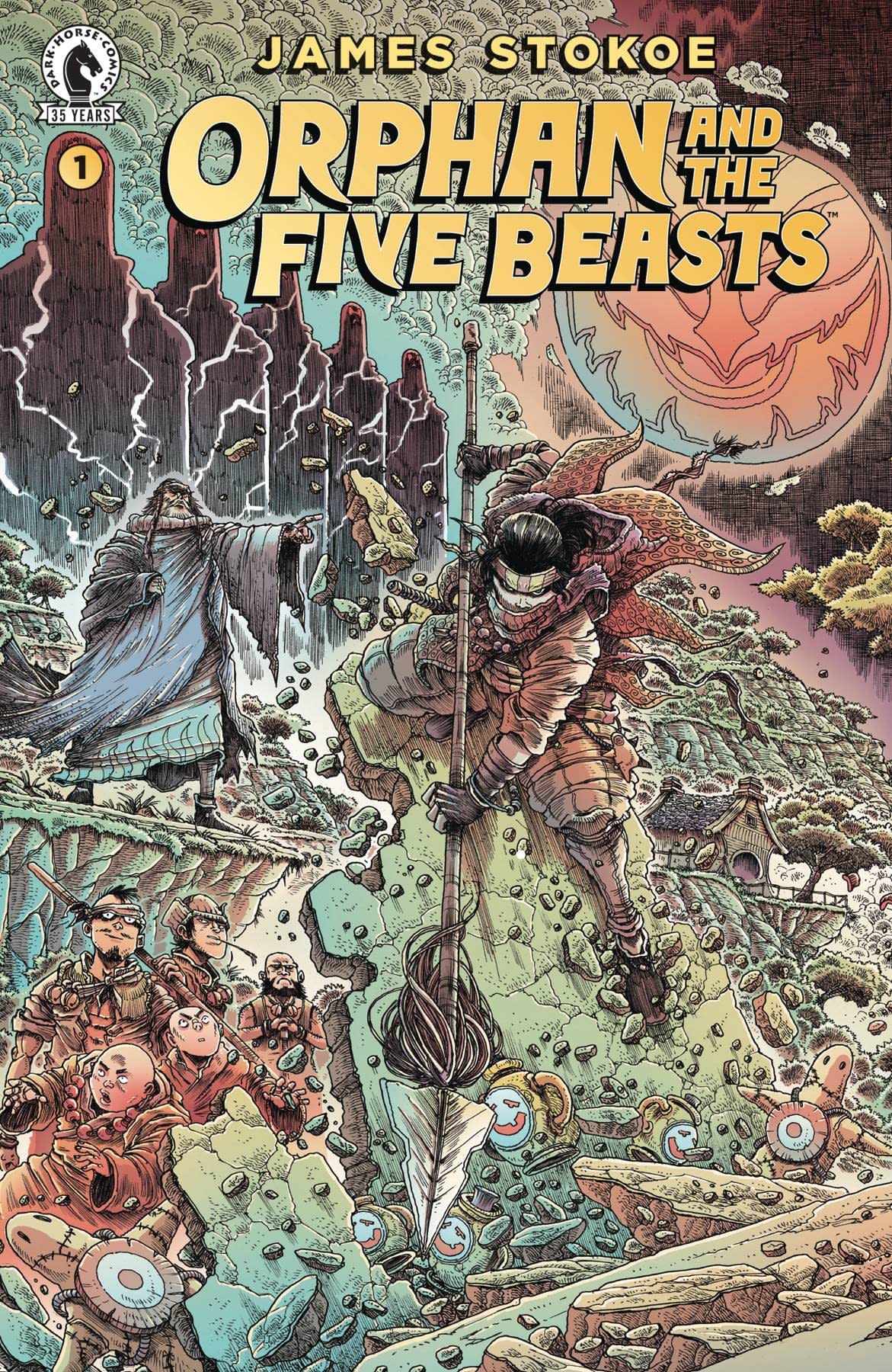 Dark Horse Comics March 2021 Solicitations In Full with James Stokoe ORPHAN & FIVE BEASTS #1 (OF 4)