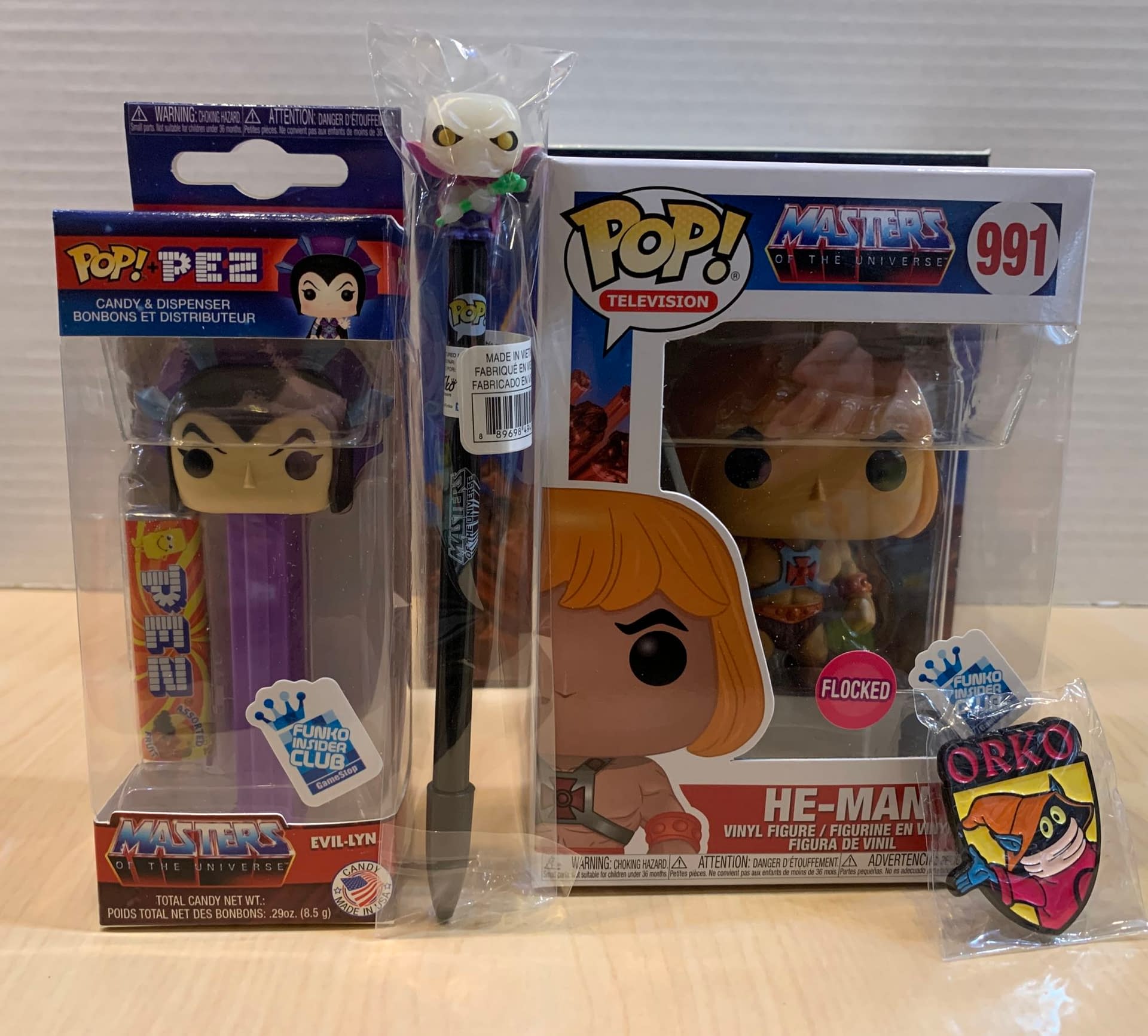 Funko Pop! Masters Of The Universe Mystery Box Funko + Pen - Moça do Pop -  Funko Pop é aqui!