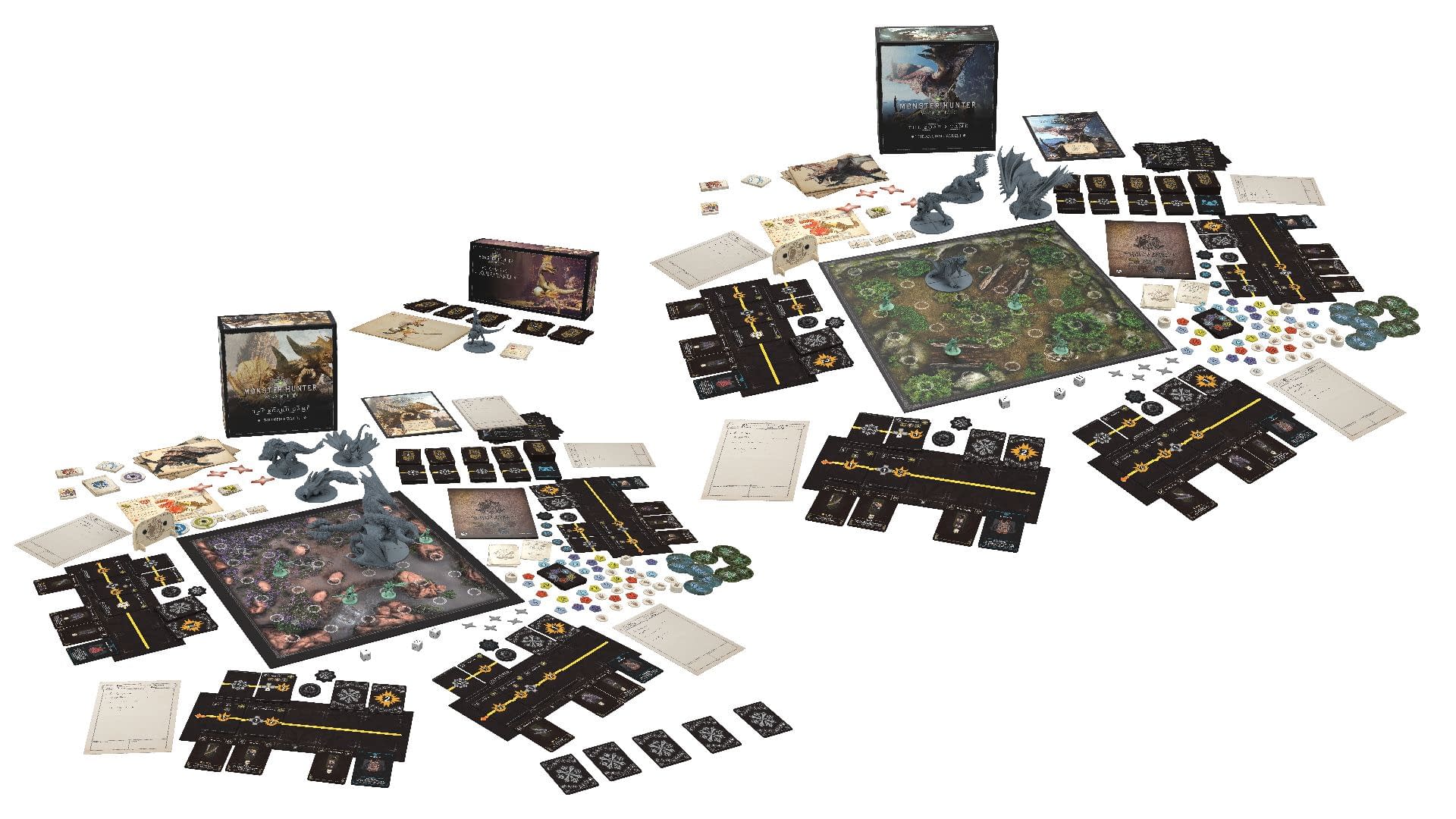 Monster Hunter World The Board Game All-In Pledge Kickstarter