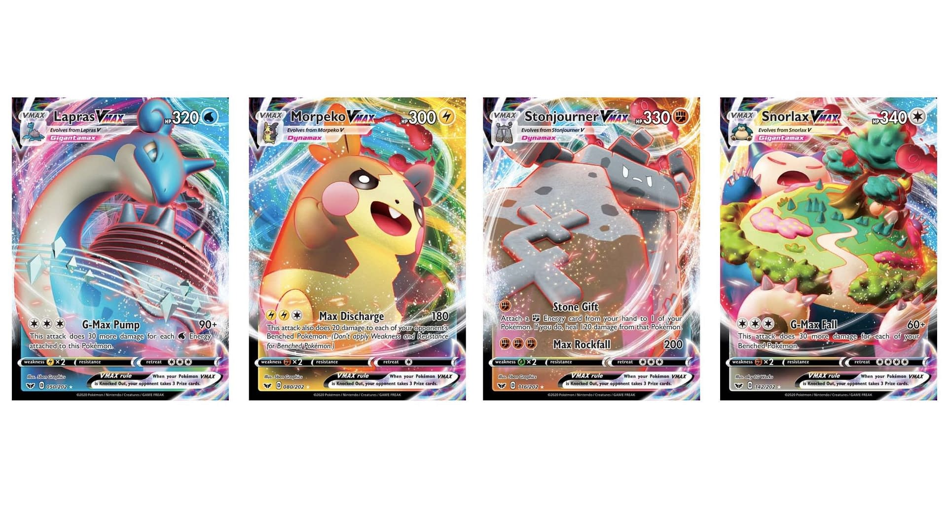 Vmax Pokeman Cards 