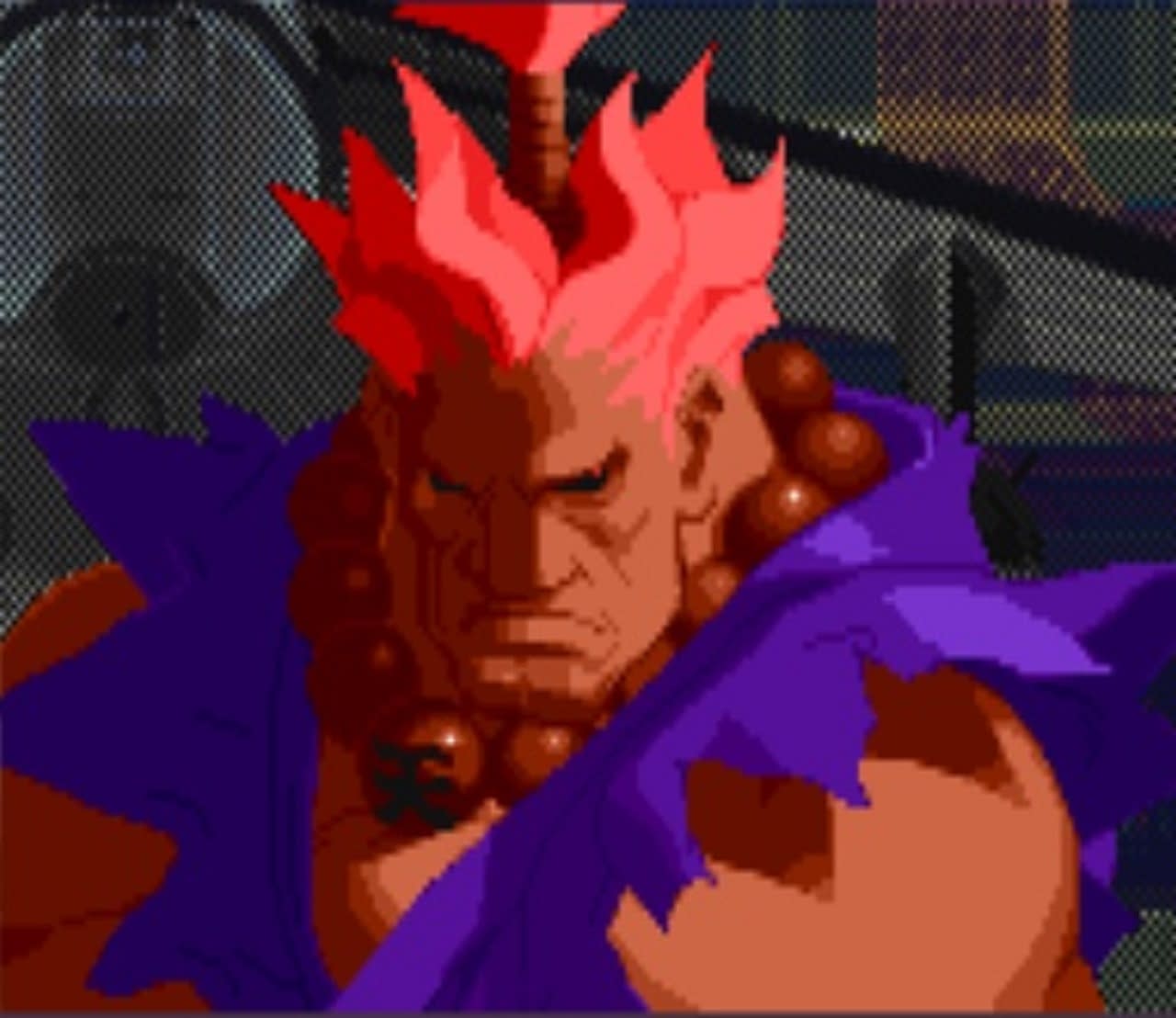 VideoGameArt&Tidbits on X: Street Fighter Alpha - Akuma artwork.   / X