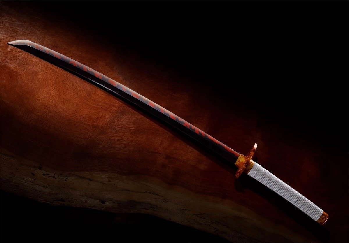 Demon Slayer Kyojuro Rengoku Replica Nichirin Blade Pre-Orders Coming