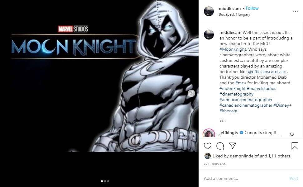 New Marvel's Moon Knight Trailer Teases Six-Episode Event Series on Disney+