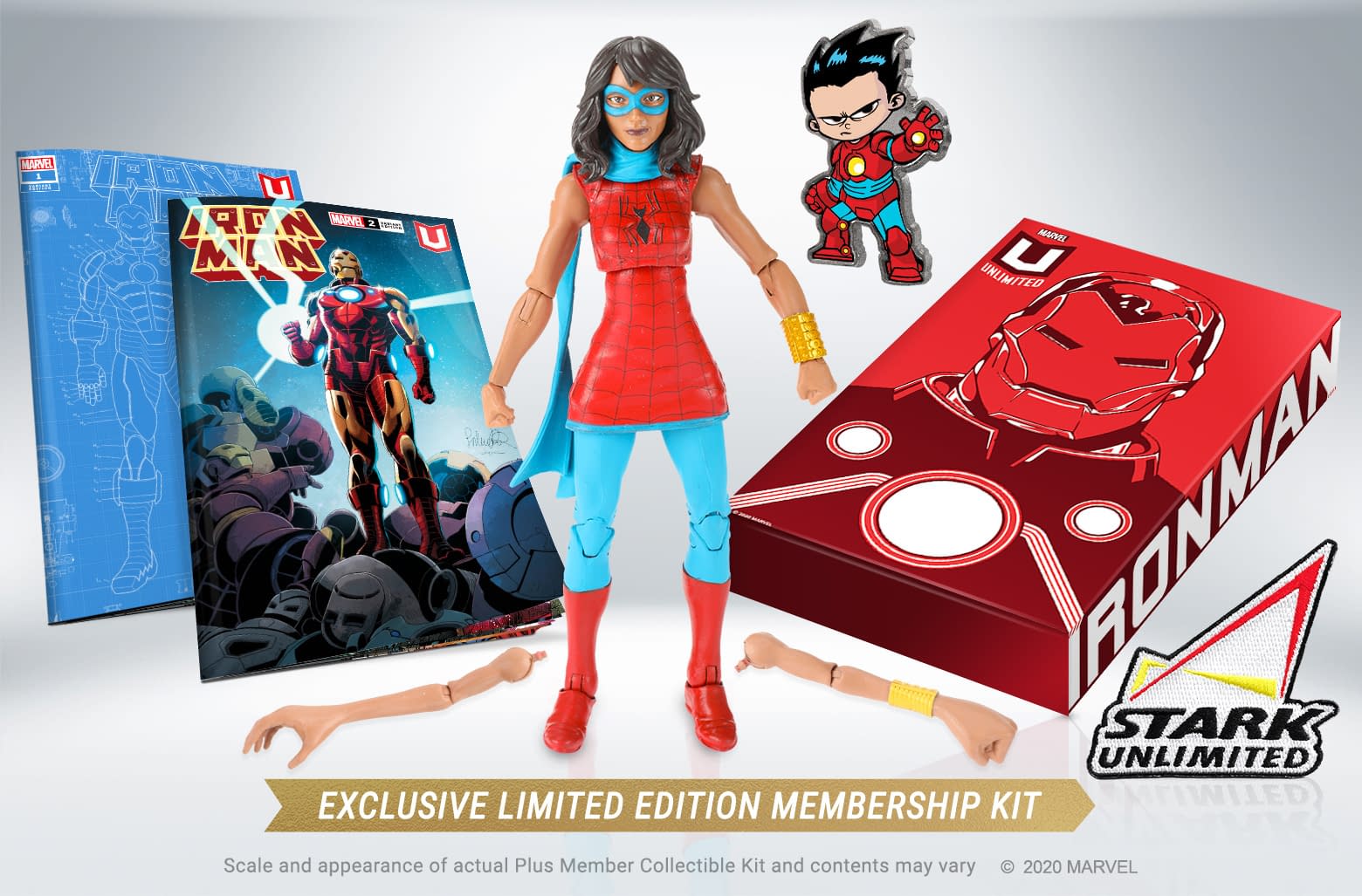 Marvel Girls' Spiderman and Ghost Spider  Exclusive