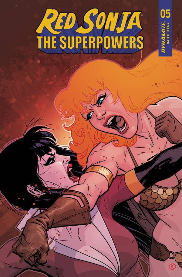 RED SONJA THE SUPERPOWERS #5 CVR E KANO