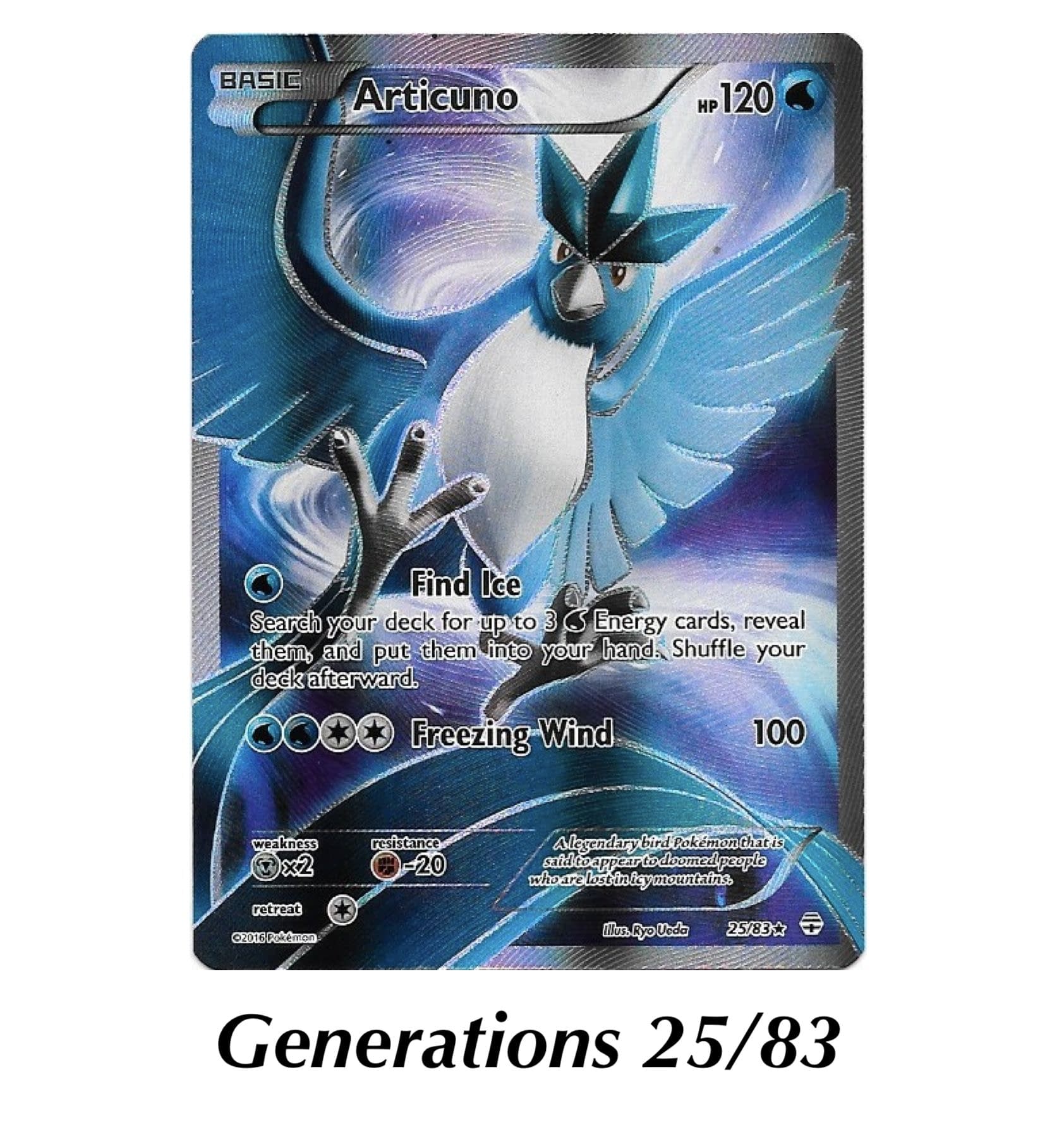 Articuno Ex Card