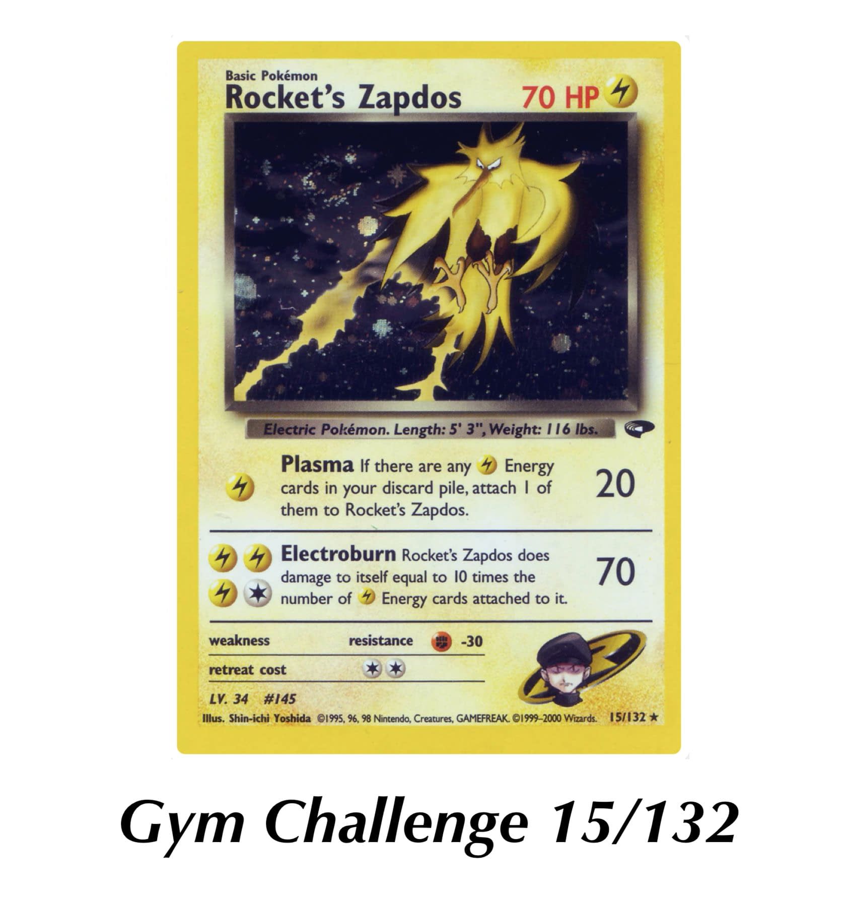 shiny zapdos card