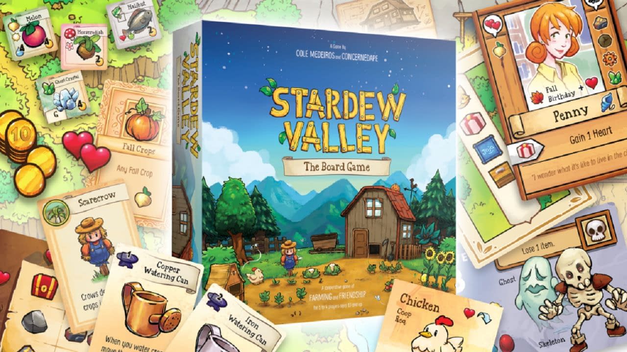 Stardew Valley Now Has An Official Board Game Out Today