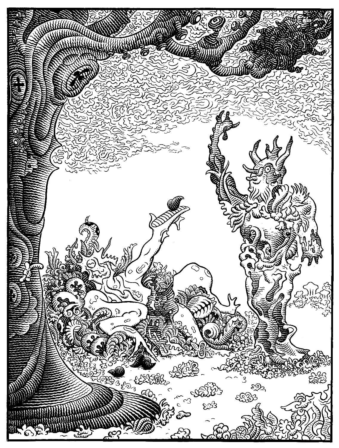 Illustrated by Jim Woodring, Introduction by Alan Moore - Kickstarter