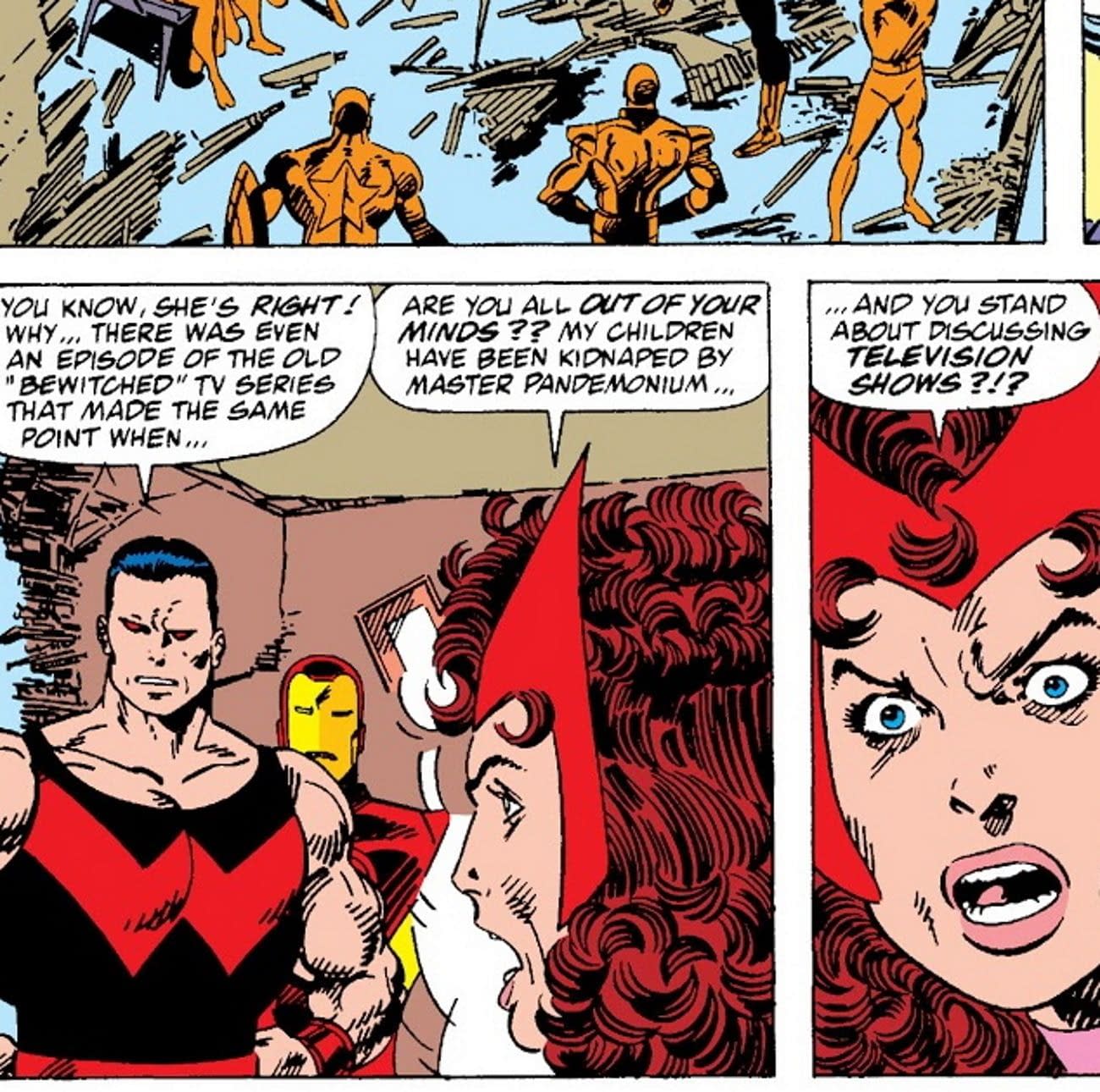 Scarlet Witch - Marvel Comics - Avengers - Early years 