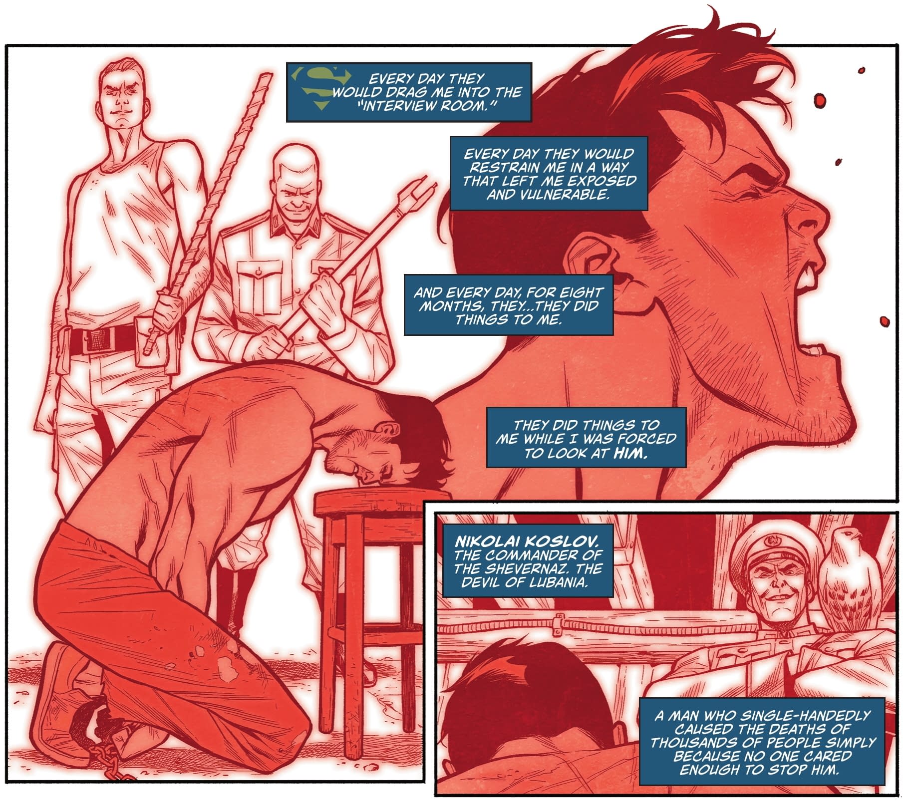 DC revela série antológica Superman: Red & Blue