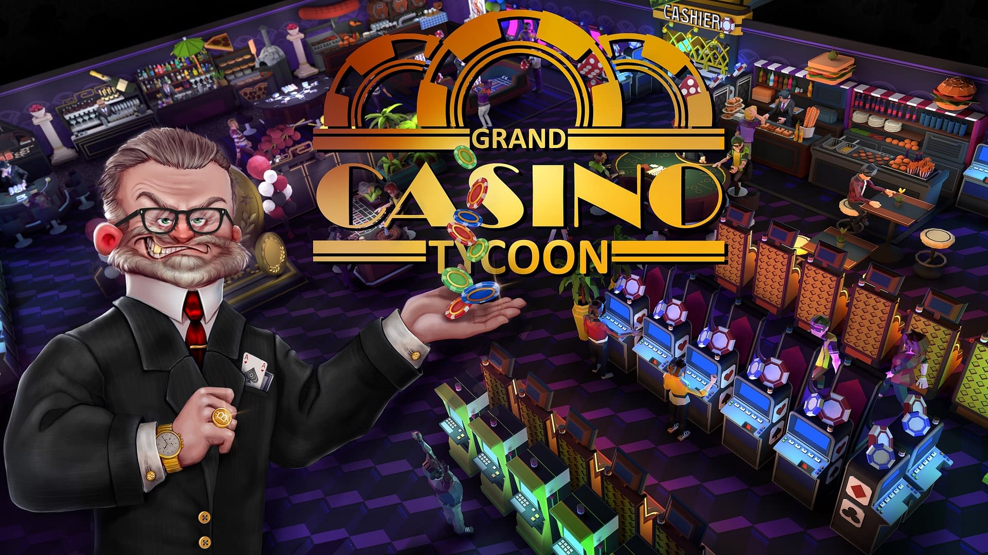 Grand Casino Tycoon Announced For Q2 2021 On Steam