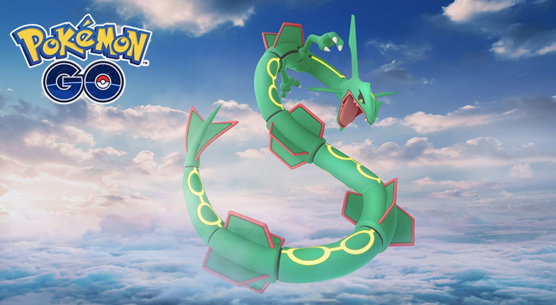 Shiny Rayquaza Legendary Second Attack Maxxed Beast- Registered Pokemon Go