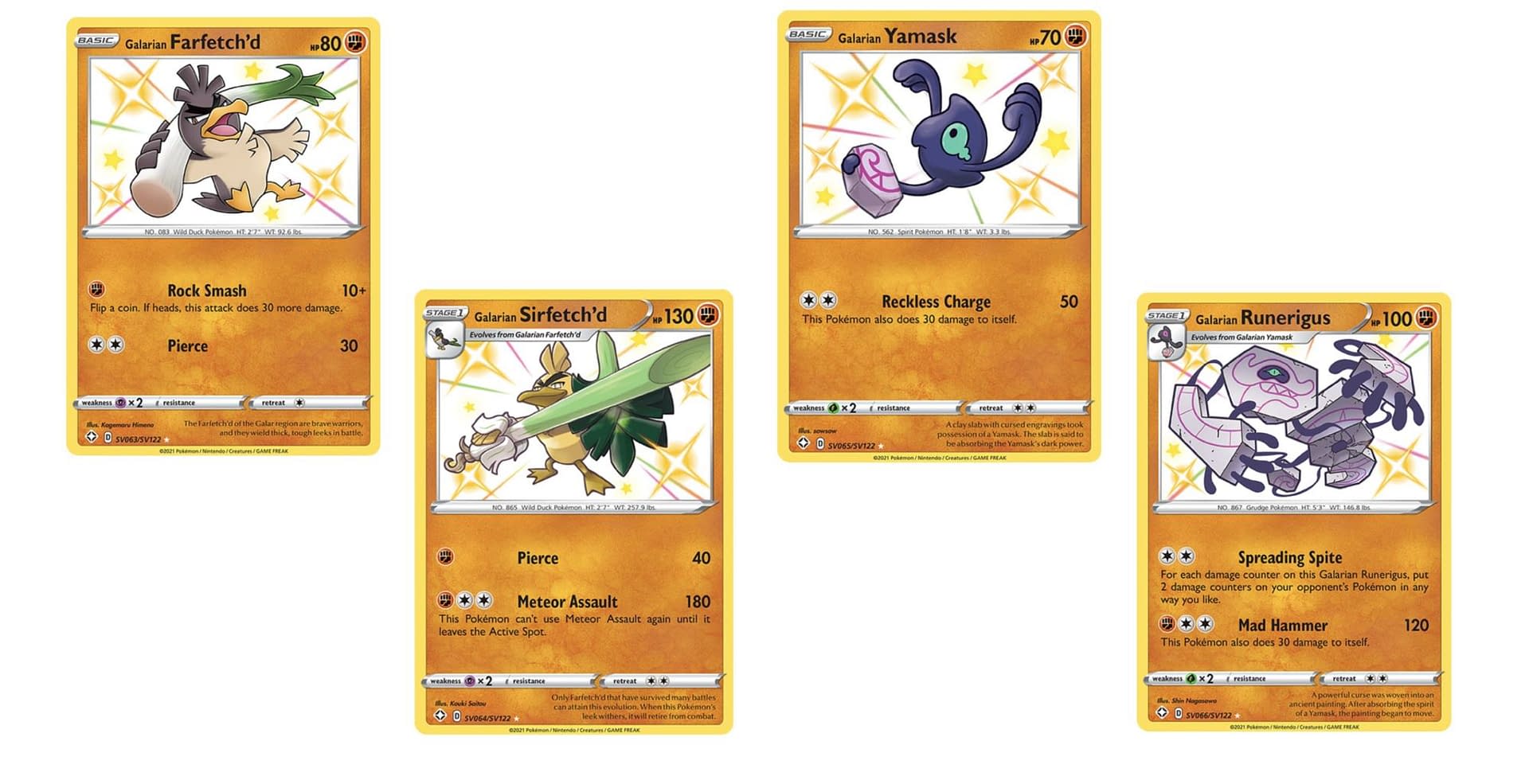 Farfetch'd - Hidden Fates Reverse Holo - Pokemon