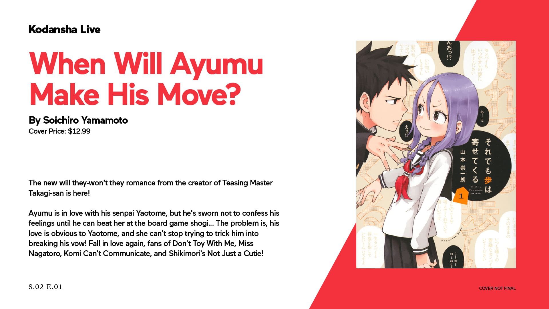 When Will Ayumu Make His Move? Blu-ray