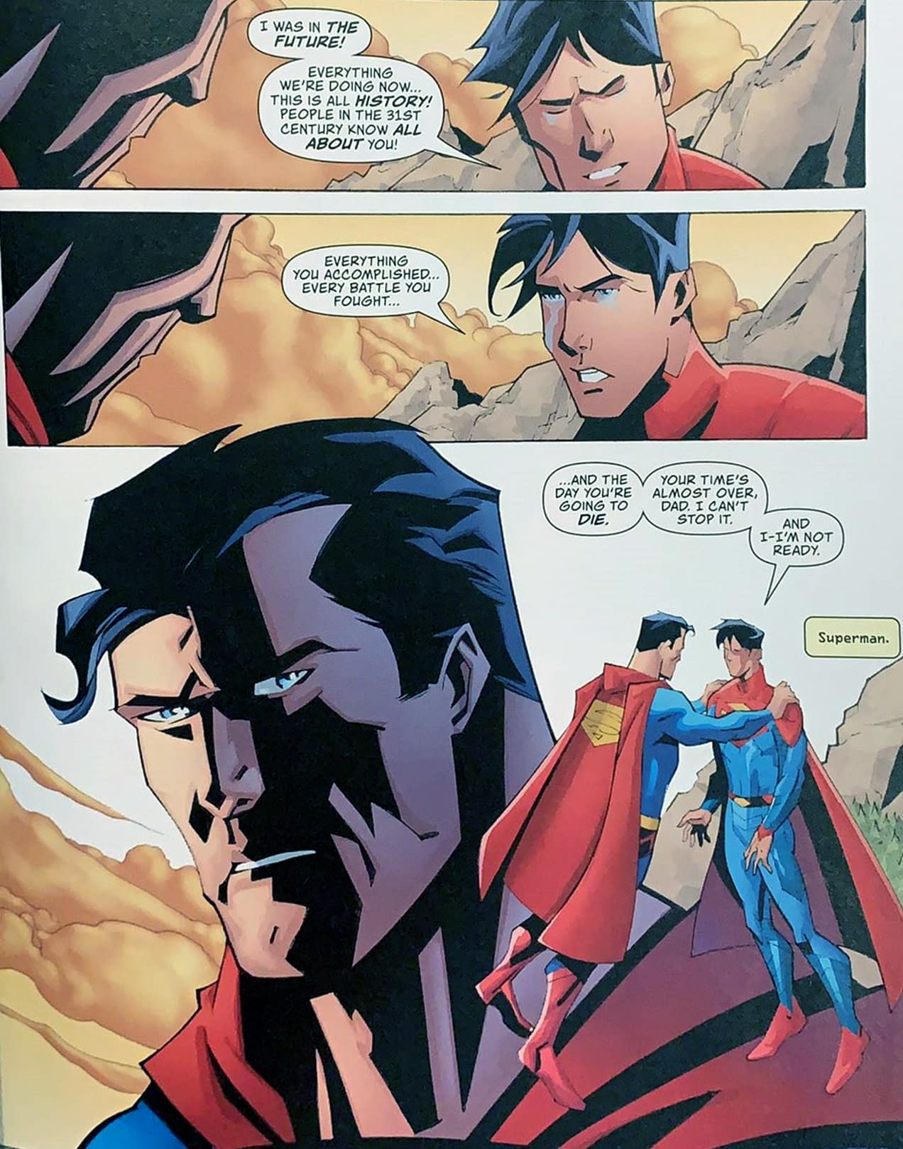 The Death Of Superman From DC Comics, Today (Spoilers)