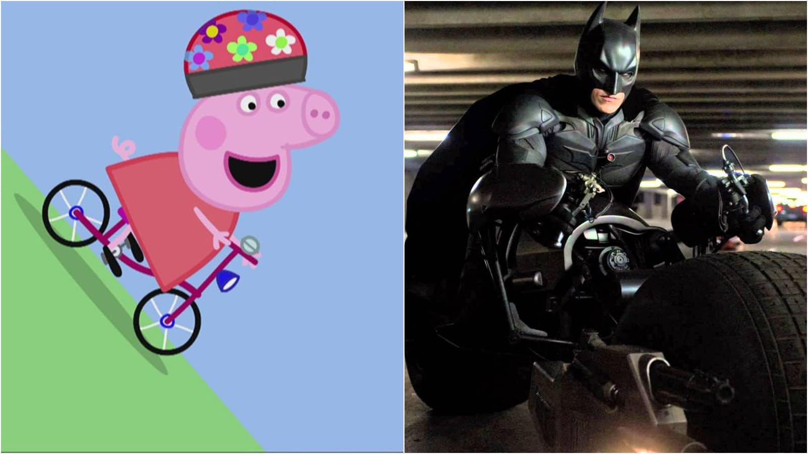 Peppa Pig vs Batman: A Fight for the Ages- But Who Reigns Supreme?