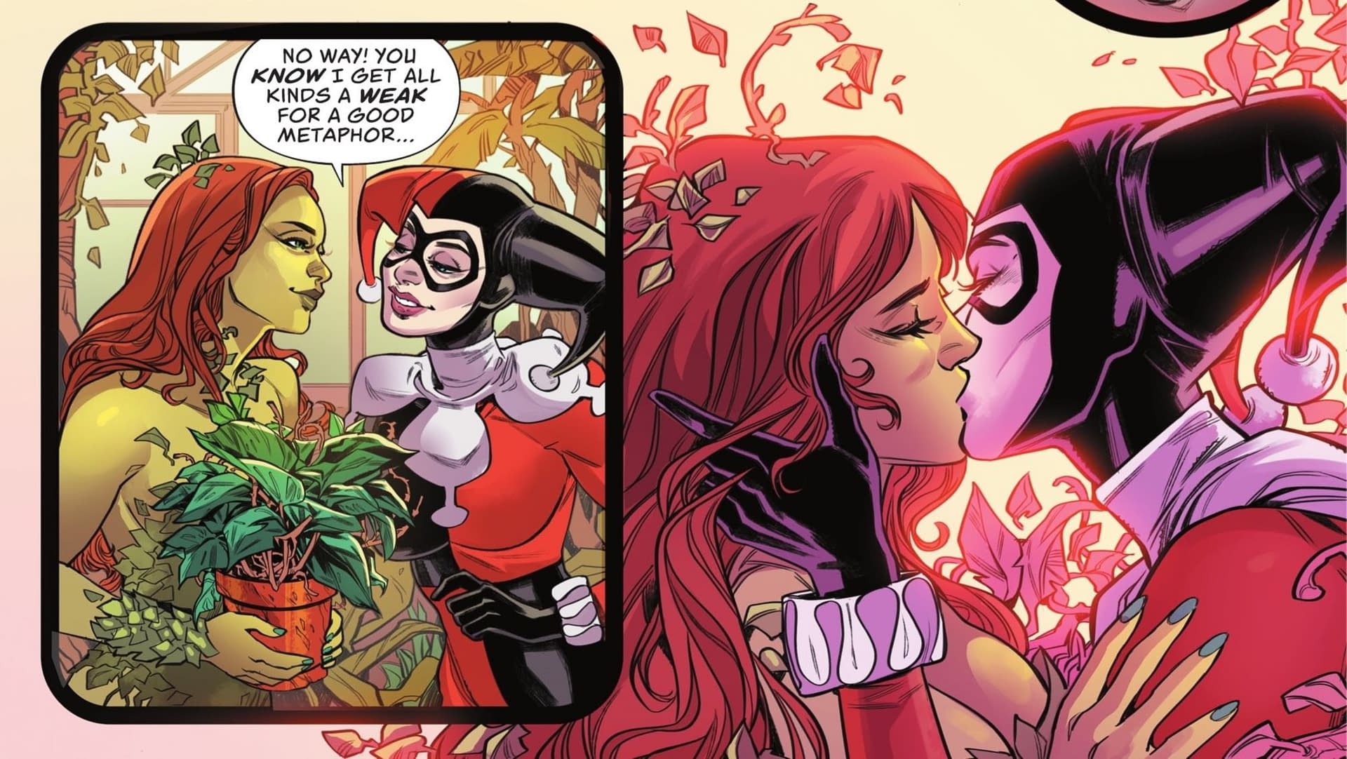 DC Looks At Pasts, Presents and Futures of Harley Quinn & Poison Ivy