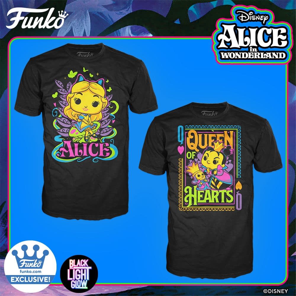 Funko Alice in Wonderland: Queen of Hearts Black Light Poster – eVend