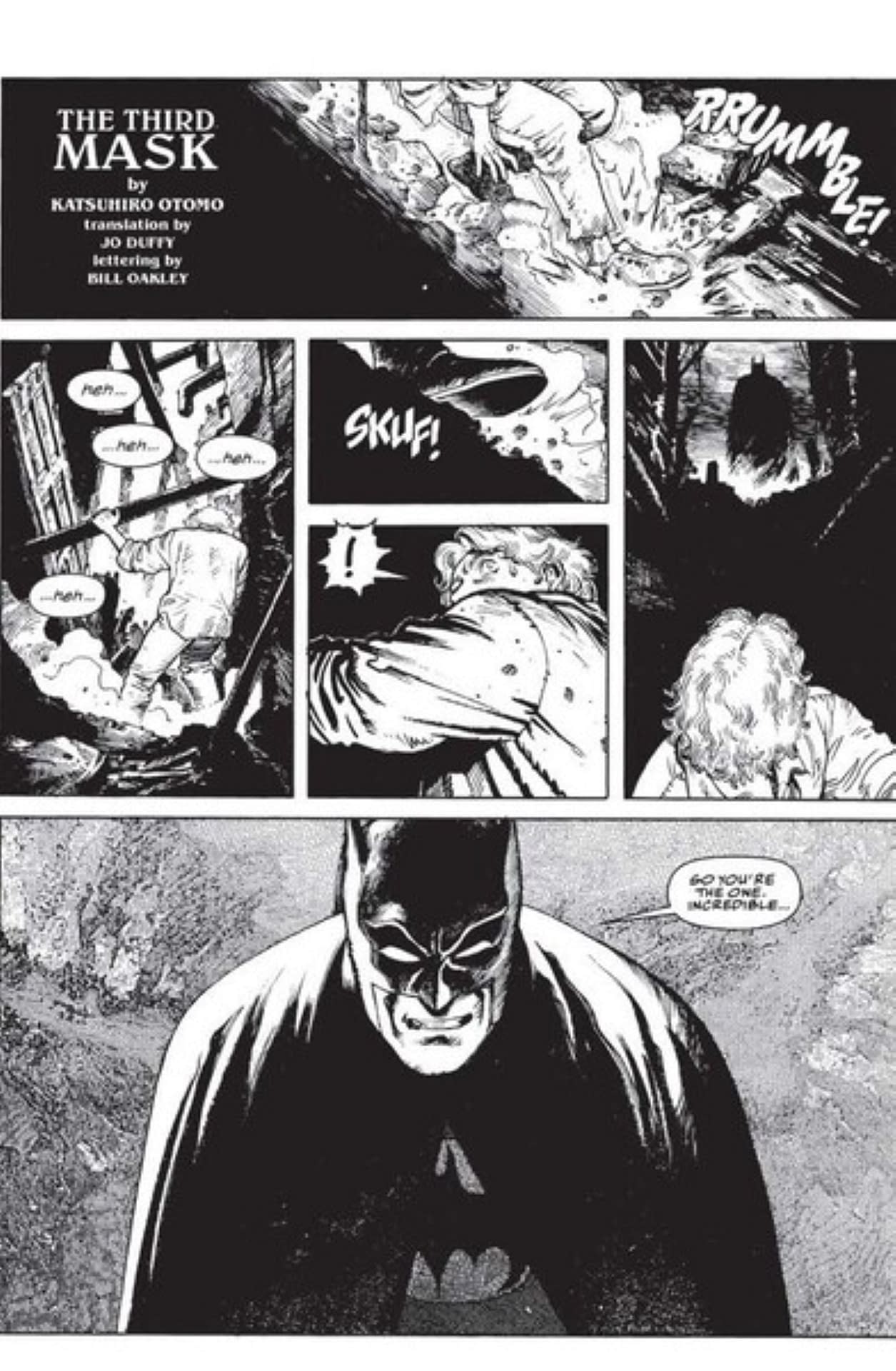 DC To Reprint Katsuhiro Otomo's Batman Story in Future State Gotham